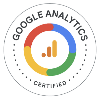 Google Google Analytics certification badge