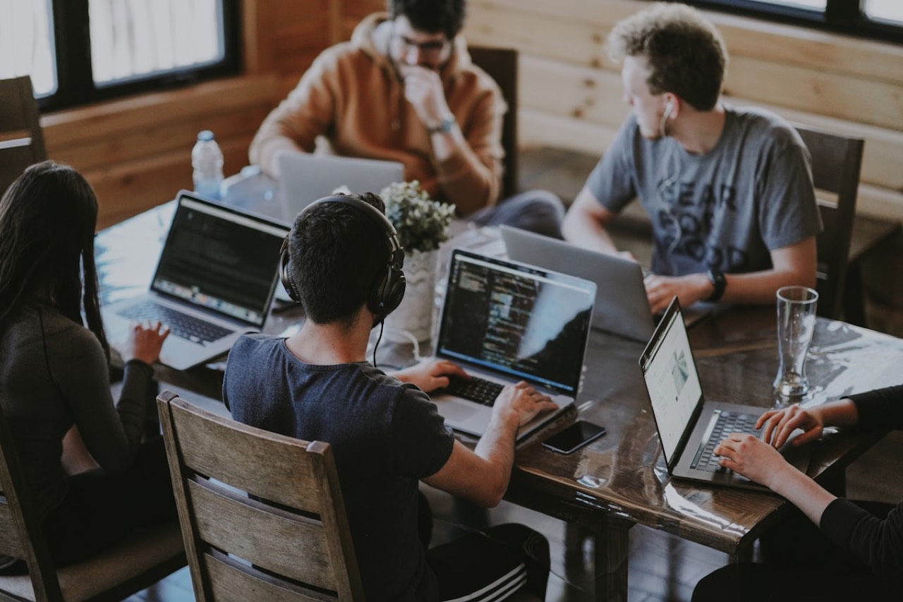 The Navbar Digital team collaborating