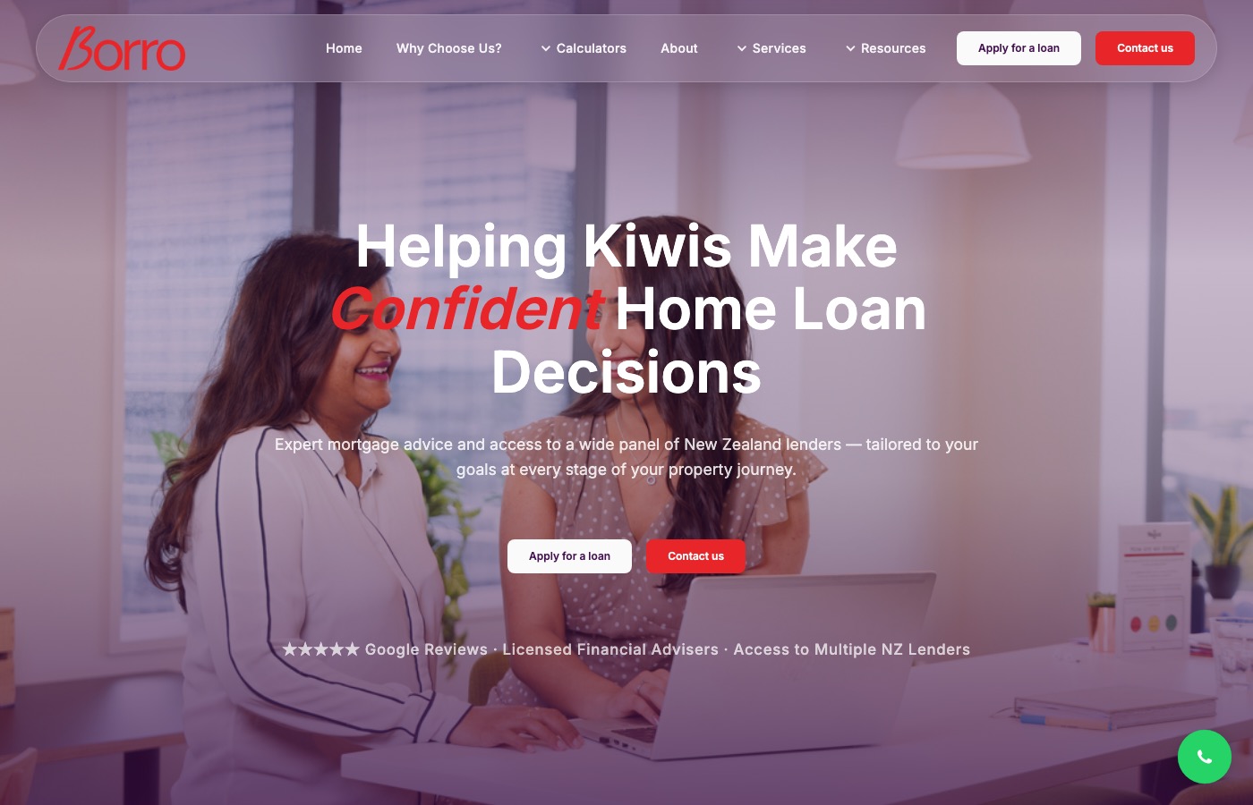 Borro Finance website